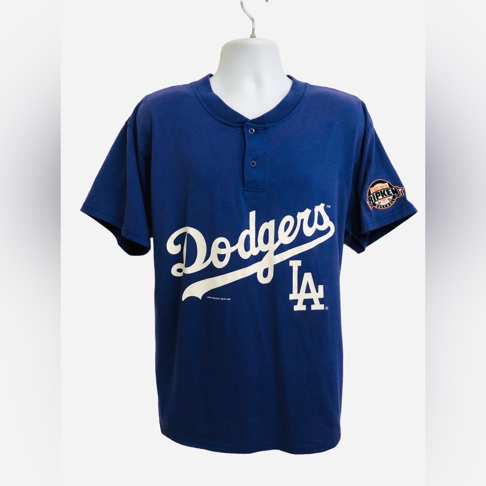 Cal Ripken LA Dodgers Baseball Tee Shirt Vintage Game Giveaway 1999 Large